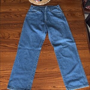 Dickies 32x32 Straight Leg Denim Jeans - Medium Blue